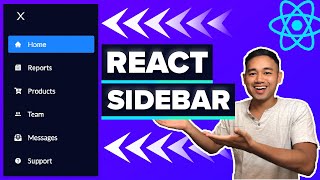 How to create Sidebar in React js Vite App  Responsive Sidebar Navigation in React with Ant design [upl. by Adnoraj]