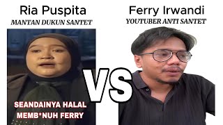 Asal Usul Drama Ferry Irwandi Dan Ria Puspita Mantan Dukun Santet [upl. by Gerri443]