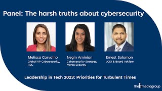 Panel The Harsh Truths About Cybersecurity [upl. by Essirahc]