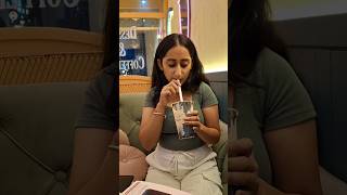 TRIED Crackle coffee  PEGGY ICECREAM funny funnyshorts viralvideo viralcoffee [upl. by Amling]