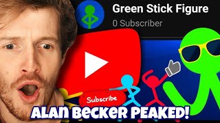 ALAN BECKER PEAKED Green’s Channel – Influencer Arc Ep 1  REACTION [upl. by Norrahs929]