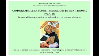 Commentaire de la Somme théologique Ia Q 23  La prédestination par Arnaud Dumouch [upl. by Haskell65]