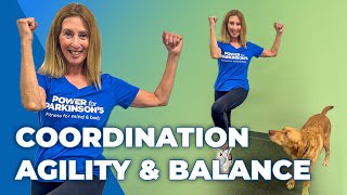 Coordination Agility amp Balance Workout for PD [upl. by Retloc305]