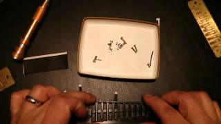 How to make your own harmonica valves at home easily cheaply and effectively [upl. by Lehar]