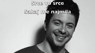 KARAOKE Tose Proeski  Usni na usni ORIGINAL MATRICA HQ [upl. by Dugaid55]