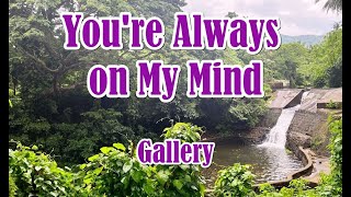 Youre Always On My Mind by Gallery LYRICS [upl. by Savell844]