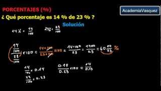 Hallar el Porcentaje del Porcentaje Ejercicio 1 [upl. by Anigal]