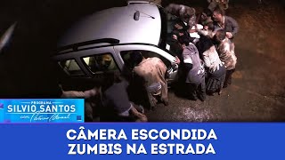 Zumbis na Estrada  Zombies Prank  Câmeras Escondidas 311123 [upl. by Sezen]