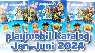 Tolle Neuheiten 😍  playmobil Katalog Januar  Juni 2024  REVIEW [upl. by Nomde]