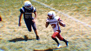 🏈INTERCEPTION at First Football Game [upl. by Fitzpatrick174]