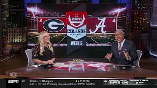 4 ALABAMA HOLDS OFF 2 GEORGIA IN AN INSTANT CLASSIC  SPORTSCENTER HIGHLIGHT [upl. by Nevanod]