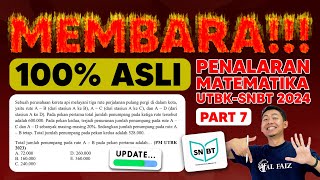 SOAL UTBK 2024 PENALARAN MATEMATIKA [upl. by Nosyarg]