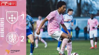 Highlights Guiseley AFC 12 Macclesfield FC [upl. by Nesiaj]