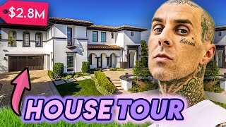 Travis Barker  House Tour  Calabasas Homes amp More [upl. by Ichabod]