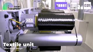 Thermoplastic Impregnation Line  JEC World 2019 [upl. by Borroff]