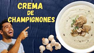 🍄 Aprende a Preparar CREMA DE CHAMPIGNONES RE FACIL 🍄dip pate crema [upl. by Thier]