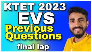 KTET 2023 EVS QUESTIONSIMPORTANT PREVIOUS QUESTIONS [upl. by Pinelli222]