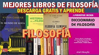 Los Mejores Libros de Filosofía  Gratis En PDF [upl. by Lauer]