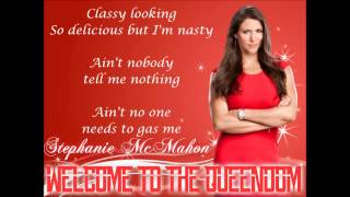 Stephanie McMahon WWE Theme  Welcome To The Queendom lyrics [upl. by Davies]