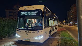 Irizar ie bus 12 956  pojazd testowy MZA Warszawa  linia 178 ➡️ Rondo Daszyńskiego [upl. by Aivekahs]