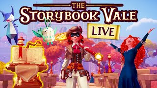 DISNEY Dreamlight Valley Exploring Storybook Vale LIVE Everything New in DLC Is It Worth It [upl. by Riannon207]