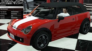 GTA 5  OG Vehicle Customization  Weeny Issi Mini Cooper Convertible [upl. by Mirilla540]