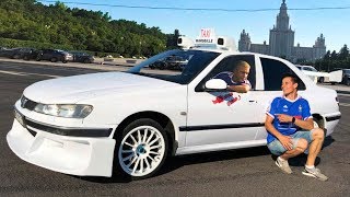 ТАКСИ с САМИ НАСЕРИ по Москве  Taxi Marseille 2018 [upl. by Schmidt236]