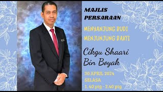 Cikgu Shaari  Menyanjung Budi Menjunjung Bakti [upl. by Rodrick]