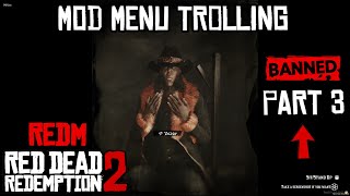 Permanently BANNED  Trolling  Red Dead RP  Pt3 [upl. by Enogitna]