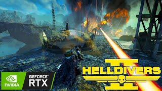 Helldivers 2 4K 60FPS Super Helldive10 difficulty  Retrieve Valuable Data Mission on Shelt [upl. by Cleavland734]