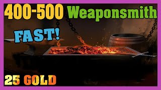 GW2  400500 WEAPONSMITH GUIDE  Fast and to the point  Guild Wars 2 2023 guide [upl. by Acinnod976]