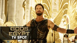 Gods of Egypt 2016 Movie  Gerard Butler Official TV Spot – “Adventure” [upl. by Astera]