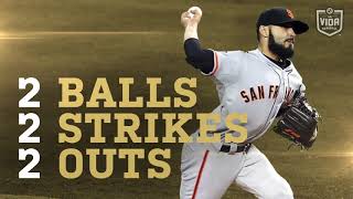 Sergio Romo strikes out Miguel Cabrera  Greatest World Series Moments with La Vida Baseball [upl. by Aerdnna]