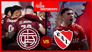 LANÚS vs INDEPENDIENTE EN VIVO desde LA FORTALEZA  Relato EMOCIONANTE [upl. by Aihsekel786]