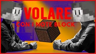 VOLARE CON I NOTE BLOCK  Fabio Rovazzi feat Gianni Morandi  Minecraft [upl. by Johann]