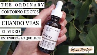 EL MEJOR CONTORNO DE OJOS DE THE ORDINARY PARA PIEL MADURA [upl. by Ennayoj]