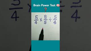 Brain Power Test🧠❓99 will fail  only for genius 💯👍 maths shorts viralvideo [upl. by Siul]