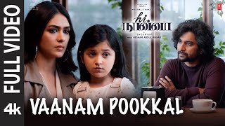 Full Video Vaanam Pookkal  Hi Nanna  NaniMrunal Thakur  Hesham Abdul Wahab  Madhan K Shouryuv [upl. by Bonnes]