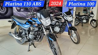 2024 New Bajaj Platina 110 ABS and Drum model  Platina 100cc Bs6 सबसे सस्ती और दमदार [upl. by Ahsiret140]