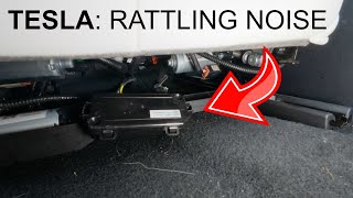 Tesla Model 3 Rattling Noise Under Seat [upl. by Nita]