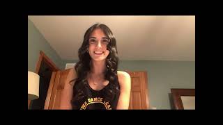 Isabel Hinman University of Iowa Recruitment Submission Video 1 [upl. by Tirrell]