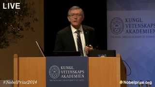 Lectures 2014 Nobel Prize in Chemistry [upl. by Yessac]