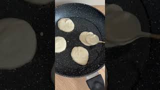 Oladushki  Russian Pancakes 🥞 оладушки pancake yummy tasty [upl. by Emelita]