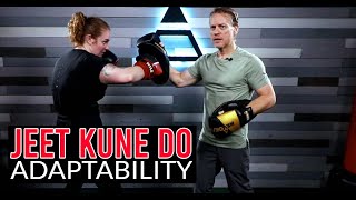 Mastering Adaptability Jeet Kune Do Kickboxing  Sean Elders [upl. by Kcire38]