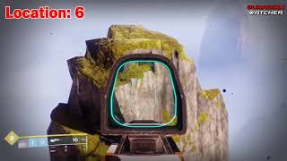 Destiny 2 Forsaken  All Worm Locations for The Secret Wormhost Chest [upl. by Allit]