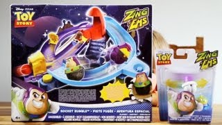 Toy Story Zing Ems  Rocket Rumble  Playset review by Arcadius Kul and Sammie​​​ [upl. by Vince]