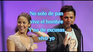 Shakira  La Tortura Feat Alejandro Sanz Letra [upl. by Lachish320]