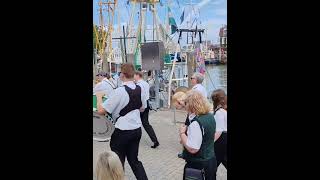 Schützenfest Neuharlingersiel 2024  Festumzug am Hafen Teil 2  Sieler Markt 2024 [upl. by Eeryt]