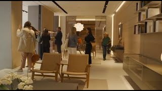 Un nuovo showroom per Rimadesio in Corso Sempione a Milano [upl. by Ordnas]