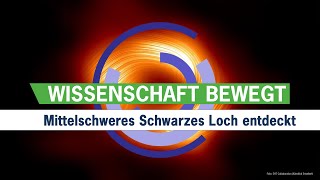 Mittelschweres Schwarzes Loch entdeckt  Wissenschaftsnachrichtenvideo [upl. by Oirotciv]